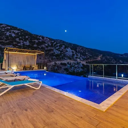 La Villa Celine- Xlarge Villa Complete Privacy In Nature, Pool With Wonderful View Kalkan Exterior photo