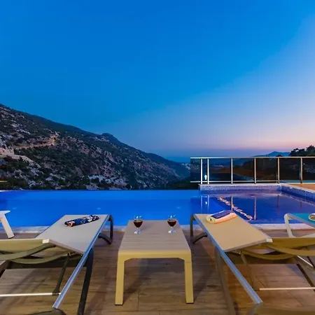 La Villa Celine- Xlarge Villa Complete Privacy In Nature, Pool With Wonderful View Kalkan Exterior photo