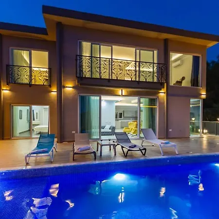 La Villa Celine- Xlarge Villa Complete Privacy In Nature, Pool With Wonderful View Kalkan Exterior photo